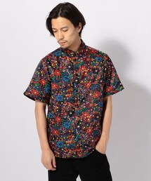 BOHEMIANS | BOHEMIANS / ボヘミアンズ 別注MOSAIC FLOWER LIP QUILT REV STAND SHIRTS(ジャケット/アウター)