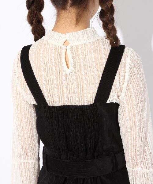 Heather（ヘザー）の「コラボアソートジャンスカ（ワンピース/ドレス・ブラック/グレー系チェック/ブラウン系）」の19枚目の写真