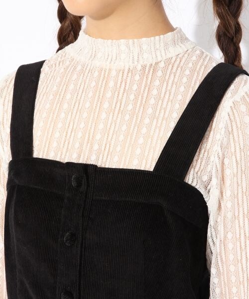 Heather（ヘザー）の「コラボアソートジャンスカ（ワンピース/ドレス・ブラック/グレー系チェック/ブラウン系）」の13枚目の写真