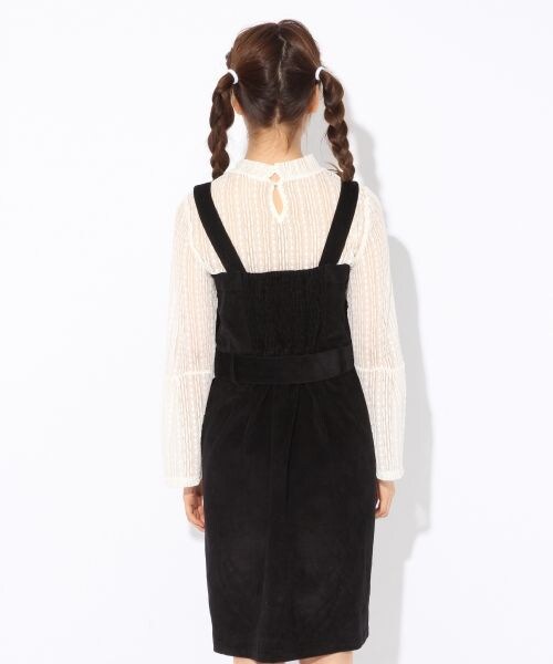 Heather（ヘザー）の「コラボアソートジャンスカ（ワンピース/ドレス・ブラック/グレー系チェック/ブラウン系）」の12枚目の写真