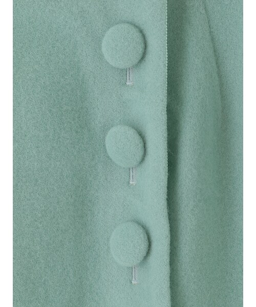 31 Sons de mode（トランテアン　ソン　ドゥ　モード）の「モッサ釦付きスリットタイトスカート（スカート・レディース・モデル身長:163cm/ピンク/ライトグレー/グリーン・36/38）」の9枚目の写真