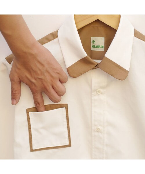NIRAME.CO（ニラメッコ）の「デッサンしゃつ（シャツ/ブラウス・メンズ・その他）」の5枚目の写真