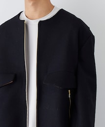CULLNI（クルニ）の「ノーカラージップブルゾン（）」 - WEAR