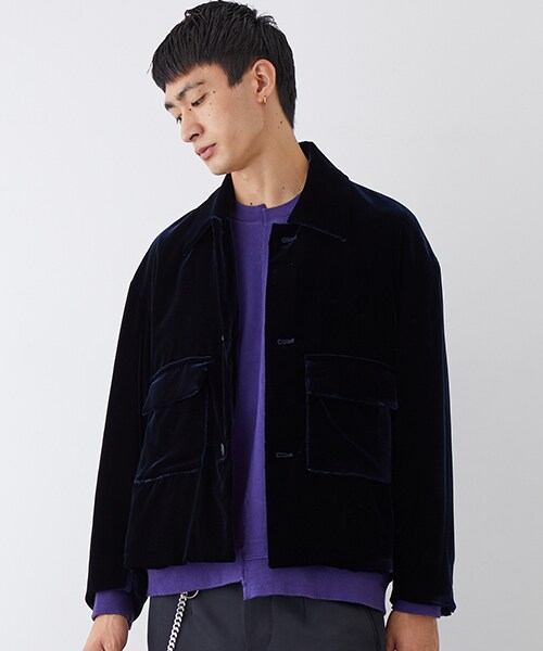 ETHOSENS(エトセンス)の「ベロアブルゾン(その他)」 - WEAR