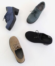 SOVOMALL |  ロマンチックレースアップローファー(ローファー)