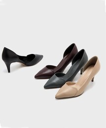 SOVOMALL | インサイドオープンポインテッドトゥパンプス(パンプス)