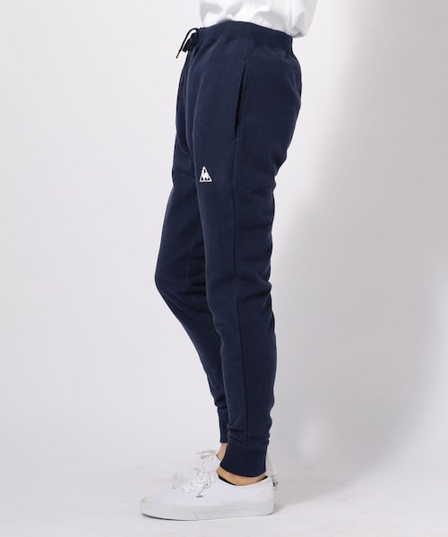 ル コック スポルティフ メンズ パンツ スウェットパンツ Tech Tapered No1 カラー:Black