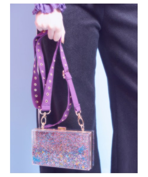 lilLilly（リルリリー）の「[LILICIOUS]アイレットベルトグリッター  