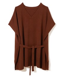 GRL | 前結びVネックニットチュニック(ニット/セーター)