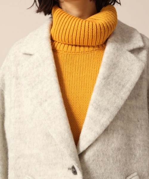 LOWRYS FARM(ローリーズファーム)の「★WEB先行予約アイテム★シャギーコート(ジャケット/アウター・オフ/ピンク/グリーン)」の7枚目の写真