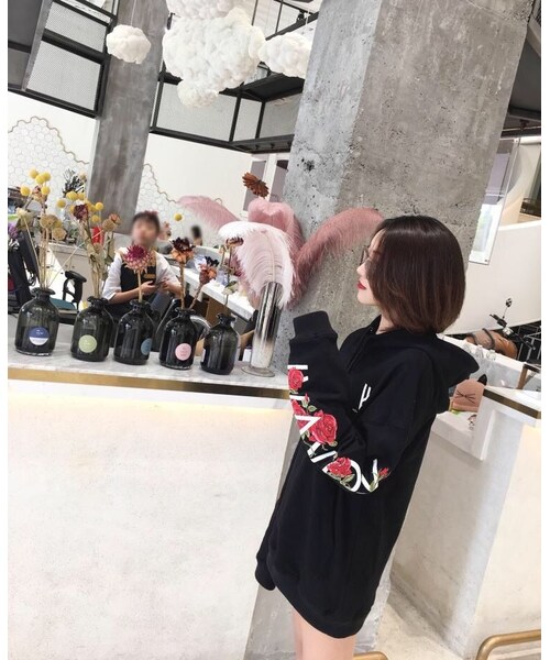 no brand（ノーブランド）の「VOVAVI スウェット刺繍パーカー（パーカー・メンズ・その他）」の5枚目の写真