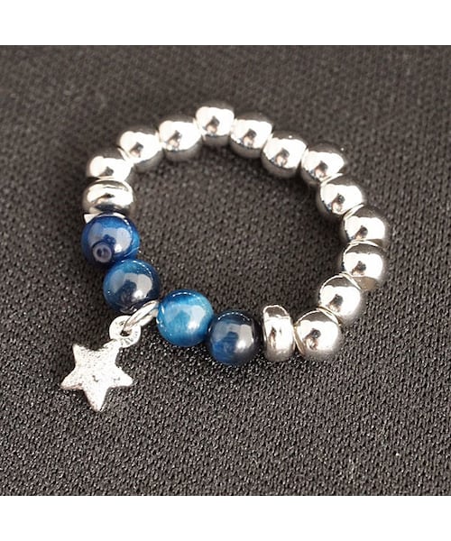 KiRi（キリ）の「JMBRY Woｍen リング -リズム-（リング・レディース・グリーン/レッド/ブルー/ブラック・Free）」の3枚目の写真