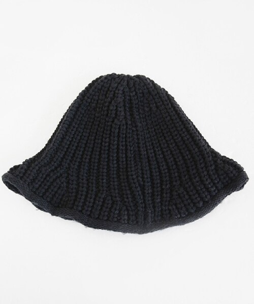 DHOLIC（ディーホリック）の「ワイヤーニットバケットハット（ニットキャップ/ビーニー・レディース・ブラック/ブルー/ベージュ/グレー/その他/ピンク・FREE）」の6枚目の写真