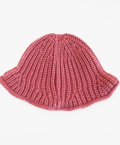 DHOLIC（ディーホリック）の「ワイヤーニットバケットハット（ニットキャップ/ビーニー・レディース・ブラック/ブルー/ベージュ/グレー/その他/ピンク・FREE）」の5枚目の写真