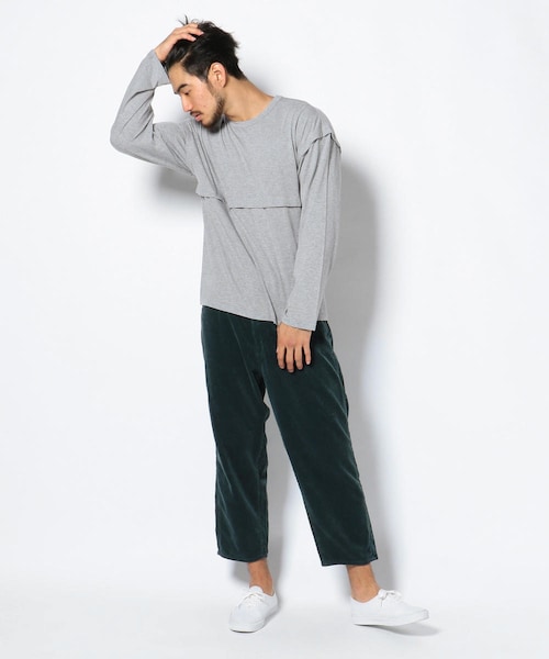 bukht（ブフト）の「bukht/ブフト/ﾋﾞｯｸﾞｺｰﾃﾞｭﾛｲﾊﾟﾝﾂ（）」 - WEAR