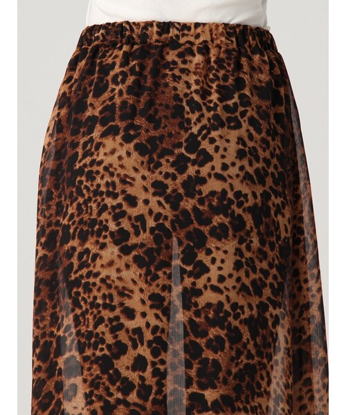 EVRIS（エヴリス）の「レイヤードレギンスフレアスカート（スカート・レディース・ブラック/ミックス）」の13枚目の写真