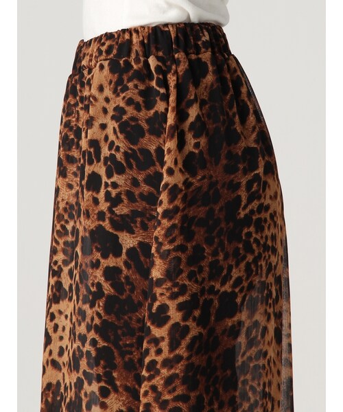 EVRIS（エヴリス）の「レイヤードレギンスフレアスカート（スカート・レディース・ブラック/ミックス）」の12枚目の写真