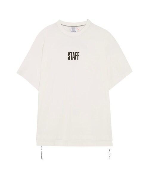 Vetements - Hanes Staff Oversized Printed Cotton-jersey T-shirt 
