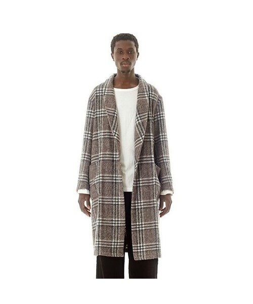 ジャケット・アウター SANDINISTA Easy Fit Wool Check Gown L Sandinista（サンディニスタ）の「Sandinista 