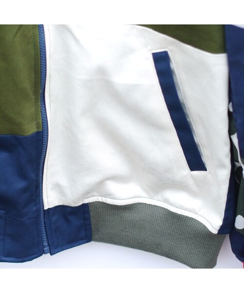 NIRAME.CO（ニラメッコ）の「ＮＡ－1 　ネイビー×カーキ（ブルゾン・メンズ・その他）」の5枚目の写真