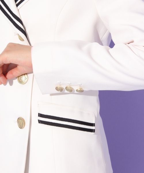 レピピ　アルマリオ　卒服　ホワイト　ジャケット　スカート　ワイシャツ　リボン 卒服2025】ピンタックリボンブラウス | [公式]レピピアルマリオ