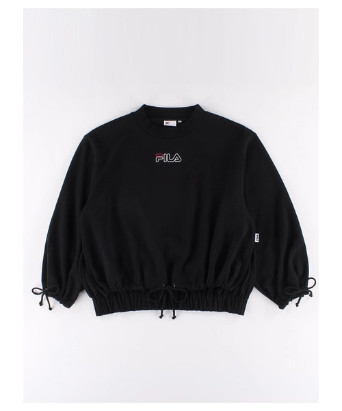 E hyphen world gallery(イーハイフンワールドギャラリー)の「FILA スウェットトレーナー(トップス・杢グレー/ブラック・F)」の10枚目の写真