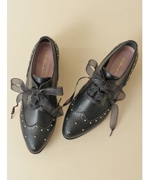 31 Sons de mode | スタッズレースアップシューズ(シューズ)