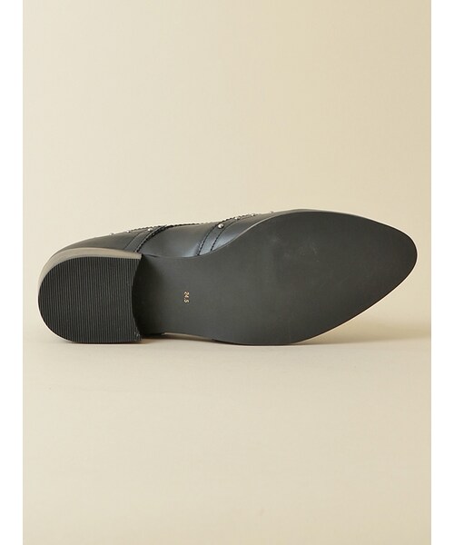 31 Sons de mode（トランテアン　ソン　ドゥ　モード）の「スタッズレースアップシューズ（シューズ・レディース・ブラック・S/M/L）」の5枚目の写真