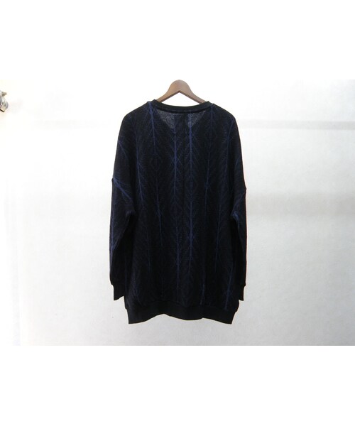 STOF（ストフ）の「stof　山の生活ウールプルオーバー（NAVY）（ニット/セーター・メンズ・その他）」の5枚目の写真