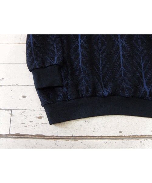 STOF（ストフ）の「stof　山の生活ウールプルオーバー（NAVY）（ニット/セーター・メンズ・その他）」の8枚目の写真