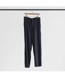no brand | Wool botany wide pants (navy)(その他パンツ)