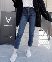 DHOLIC | スリムストレートデニムパンツ(デニムパンツ)