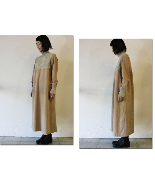 susuri（ススリ）の「susuri ススリ グラフトハイネックワンピース  