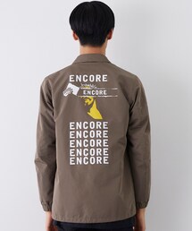 NUMBER (N)INE バックプリントコーチジャケット ブラック CONFUSE コーチジャケット メンズ 撥水 ジャケット ナイロン