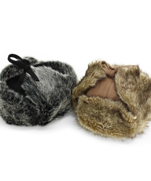 RNA(アールエヌエー)の「<予約>フライトHAT(帽子・レディース・ブラック/キャメル・F)」の7枚目の写真