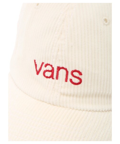 E hyphen world gallery（イーハイフンワールドギャラリー）の「VANSコーデュロイCAP（帽子・アイボリー/ブラック/ピンク/キャメル/ネイビー・F）」の8枚目の写真
