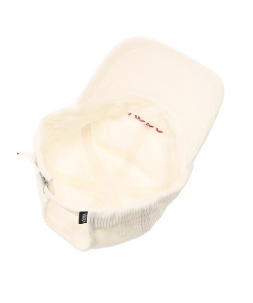 E hyphen world gallery（イーハイフンワールドギャラリー）の「VANSコーデュロイCAP（帽子・アイボリー/ブラック/ピンク/キャメル/ネイビー・F）」の12枚目の写真