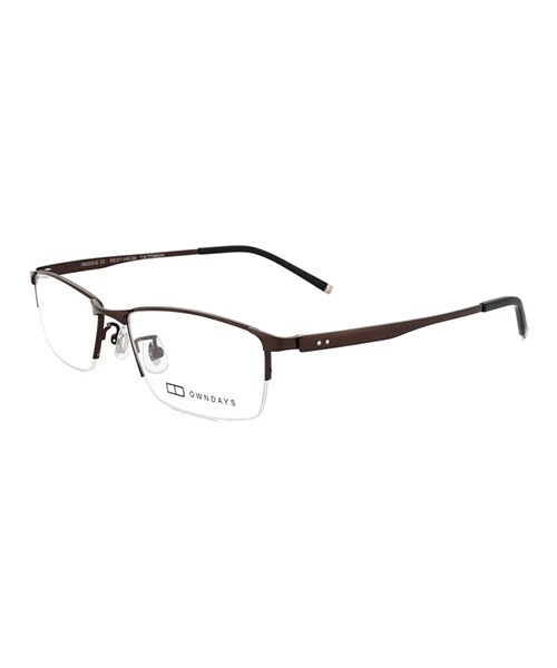 OWNDAYS（オンデーズ）の「OR1015-G / OWNDAYS（メガネ・レディース・ブラック / レッド/ガン / ネイビー/ブラウン/ネイビー / ブラック・53□17－140○30）」の3枚目の写真