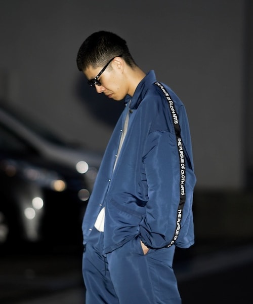 NEON SIGN ナイロンジャケット ネオンサイン 菅田将暉 VANS 赤×黒 NEON