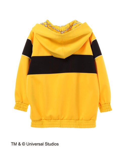 earth music&ecology（アースミュージックアンドエコロジー）の「＜WEB限定受注生産＞ミニオン ジャージ（トップス・ブラック/イエロー・F）」の2枚目の写真