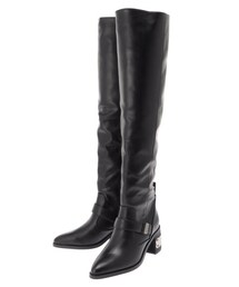 BARAK | プレートヒールロングブーツ(ブーツ)