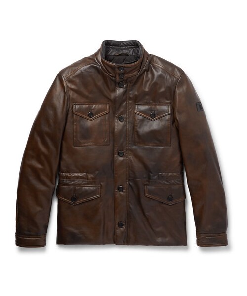 TOD'S（トッズ）の「Tod's Leather Field Jacket（ライダース