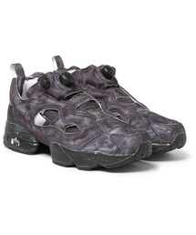 VETEMENTS | Vetements + Reebok Instapump Fury Printed Canvas And Neoprene Sneakers(スニーカー)