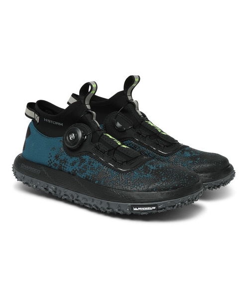 UNDER ARMOUR(アンダーアーマー)の「Under Armour Fat Tire 2 Rubber-Coated Shell Sneakers(スニーカー・メンズ・Blue・US7/US8/US9.5/US10/US9/US11/US13/US12)」の4枚目の写真