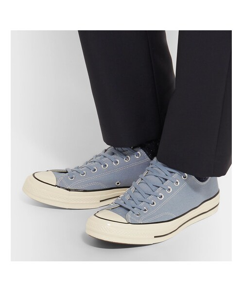 CONVERSE(コンバース)の「Converse 1970s Chuck Taylor All Star Canvas Sneakers(スニーカー・メンズ・Blue・UK8/UK7.5/UK12/UK11/UK9/UK8.5/UK7/UK10.5/UK10/UK6)」の3枚目の写真