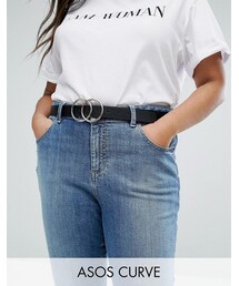 asos | ASOS Curve ASOS CURVE Double Circle Waist & Hip Belt(ベルト)