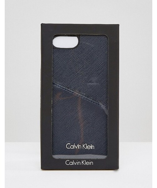 Calvin Klein(カルバン・クライン)の「Calvin Klein Iphone 7 Phone Case with Logo(生活家電・レディース・Black・One Size)」の4枚目の写真