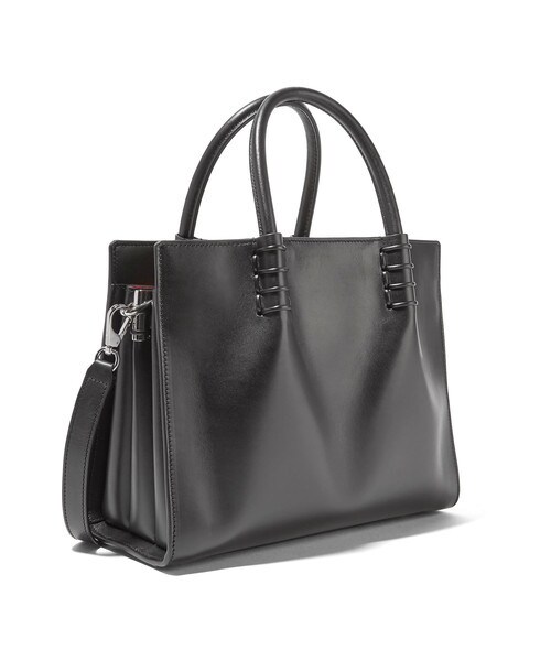 TOD'S 本革 トートバッグ 黒 TOD'S トッズ トートバッグ レディース レザー ショッピング