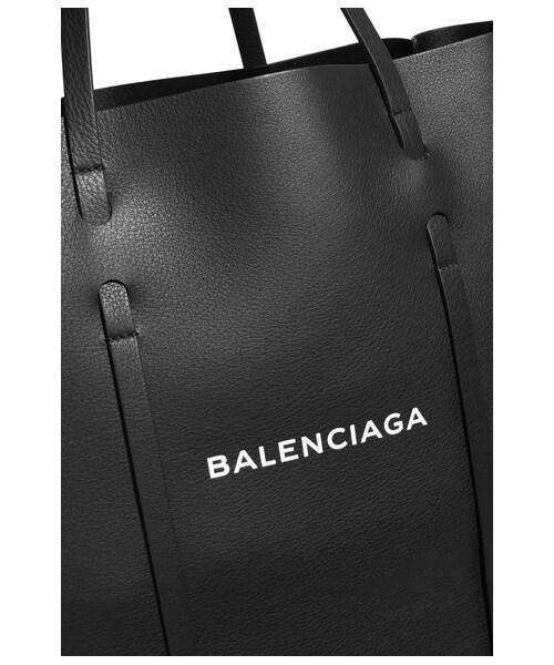 BALENCIAGA(バレンシアガ)の「Balenciaga - Printed Textured-leather Tote - Black(トートバッグ・レディース・Black・one size)」の4枚目の写真