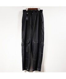 SYU.HOMME/FEMM | 【SYU.】Gentry stripe pants-BLK(その他パンツ)